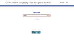 Desktop Screenshot of htunnel.com